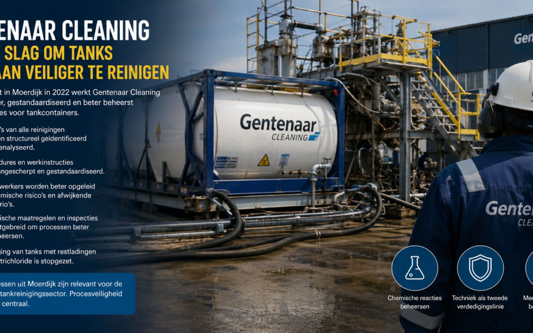 Gentenaar Cleaning scherpt veiligheid tankreiniging aan: lessen voor de hele chemische logistieke sector